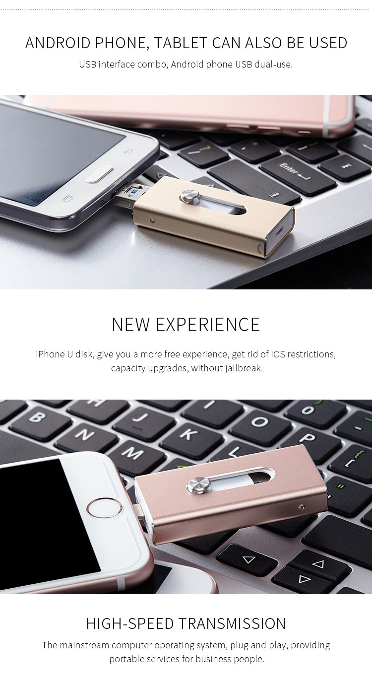 Usb Flash Drive For both iPhone and Android