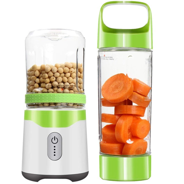 Portable Blender and Powerbank {500ml}