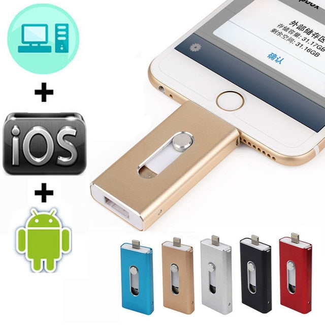 Usb Flash Drive For both iPhone and Android