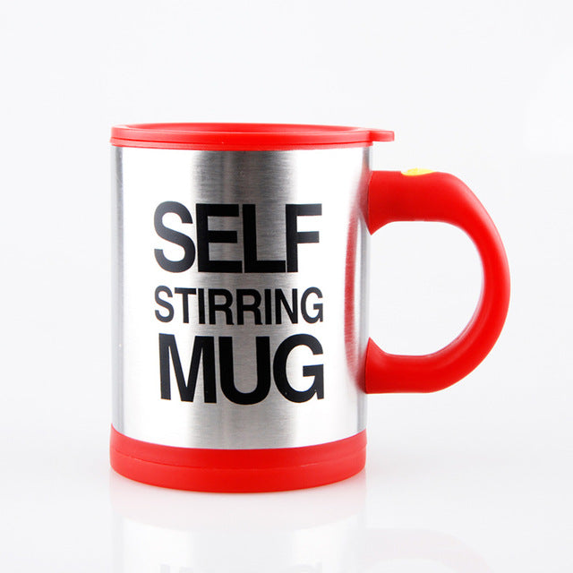 Stainless Steel Self Stirring Mug {400ml}