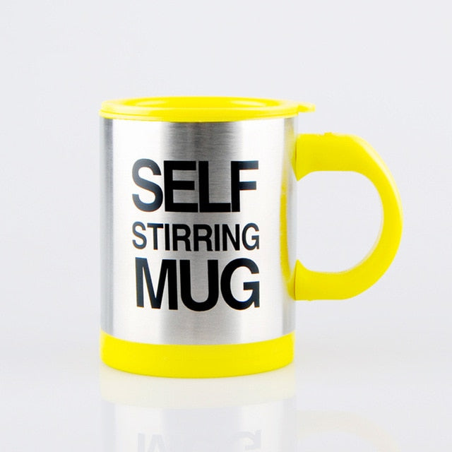 Stainless Steel Self Stirring Mug {400ml}