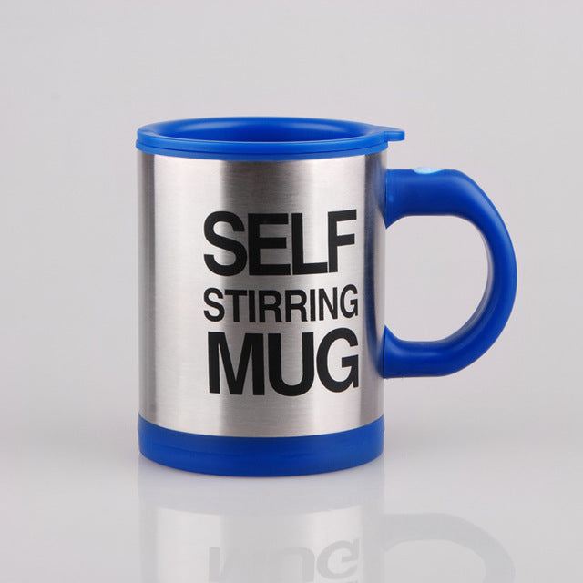 Stainless Steel Self Stirring Mug {400ml}