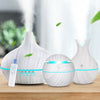 Wood Grain Essential Oil Diffuser Set With LED lights